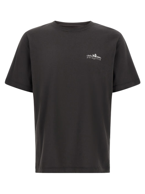 PATAGONIA Black Cotton T-Shirt