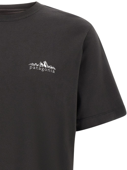 PATAGONIA Black Cotton T-Shirt