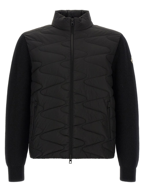Moncler Black Polyamide Cardigan