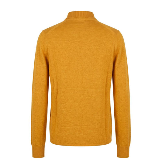 Malo Orange Silk Men Sweater