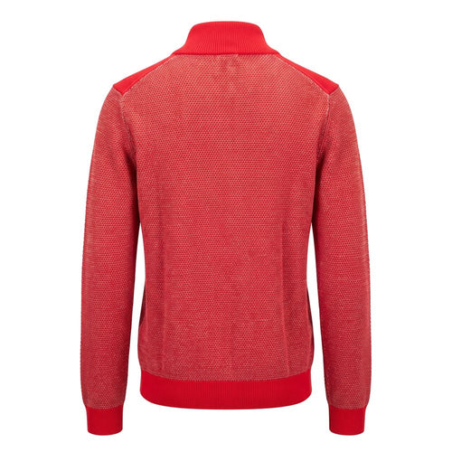 Malo Red Cotton Men Sweater