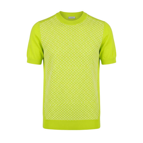 Malo Green Cotton Men Sweater