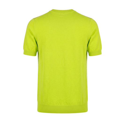 Malo Green Cotton Men Sweater