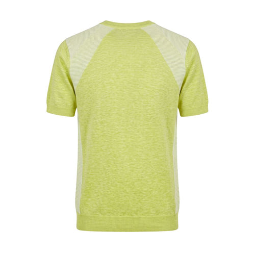 Malo Green Linen Men Sweater