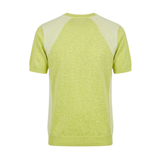 Malo Green Linen Men Sweater