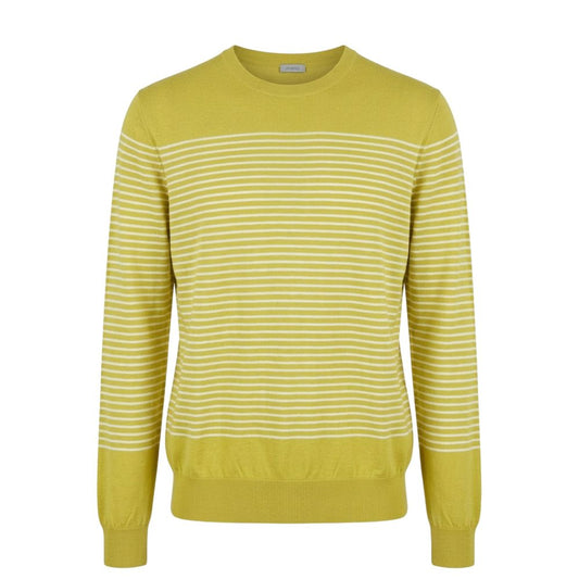 Malo Green Cotton Men's Sweater