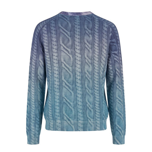 Malo Blue Wool Men's Sweater