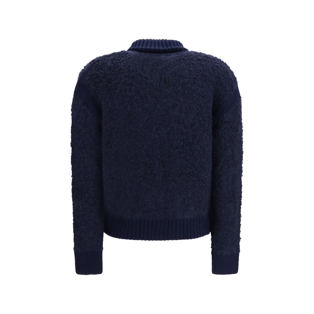 Jacob Cohen Blue Alpaca Sweatshirt