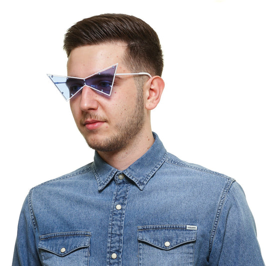 Kenzo White Plastic Sunglasses