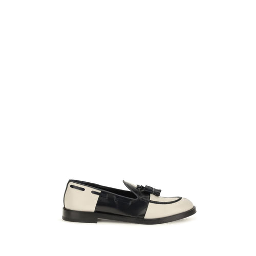 Fratelli Rossetti Multicolor Calf Leather Slip-On Loafers