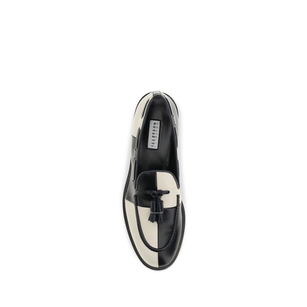 Fratelli Rossetti Multicolor Calf Leather Slip-On Loafers