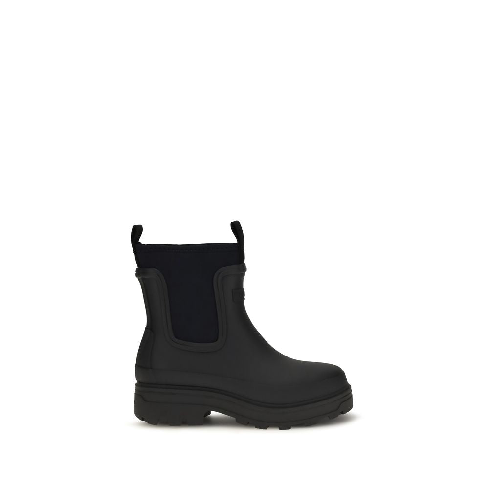 TRETORN Black Rubber Ankle Boots