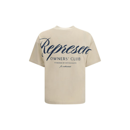 Represent Beige Cotton Sweatshirt