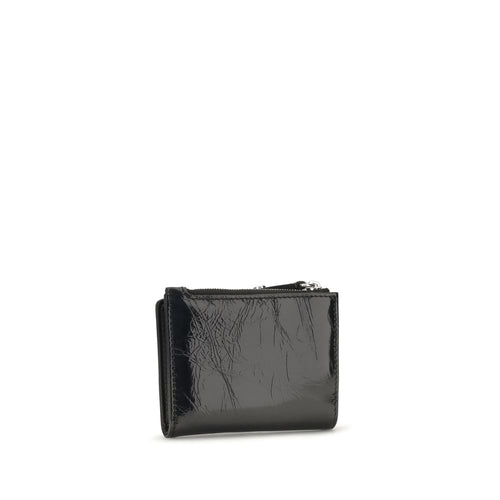 Vivienne Westwood Black Calf Leather Bos Taurus Wallet