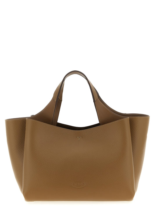 Tod's Brown Calfskin Handbag