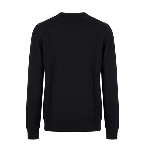 Roberto Pepe Luxury Light Blue Wool Men's Sweater
