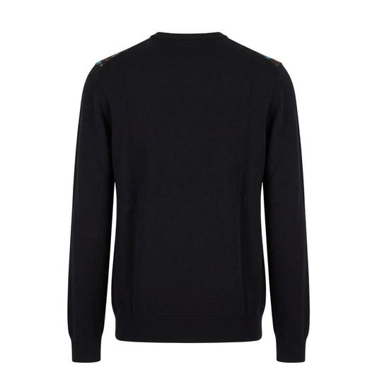 Roberto Pepe Luxury Light Blue Wool Men's Sweater