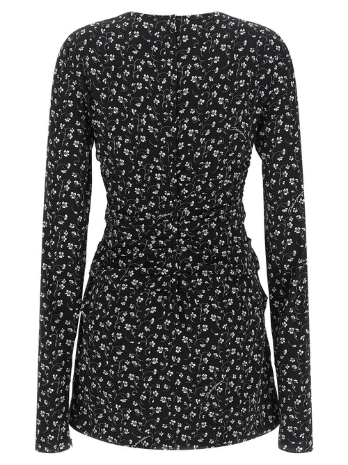 Dolce & Gabbana Black Silk Short Dress
