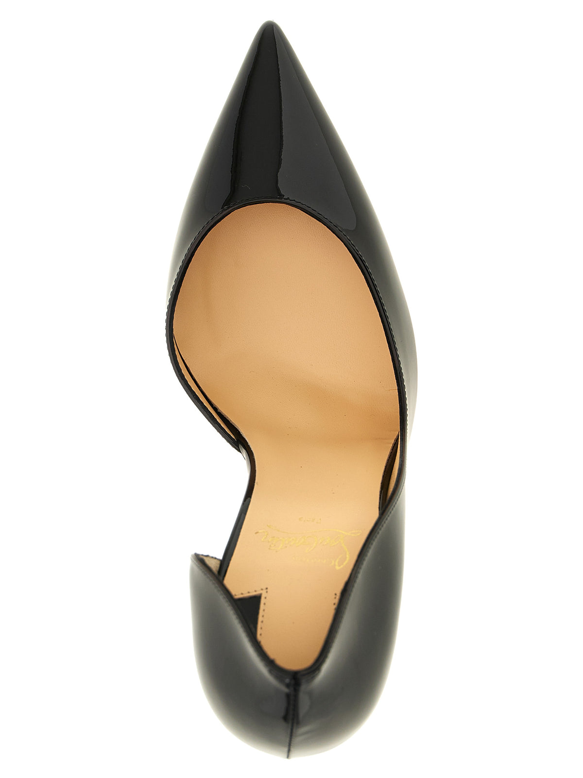 Christian Louboutin Black Calfskin High Heel Pumps