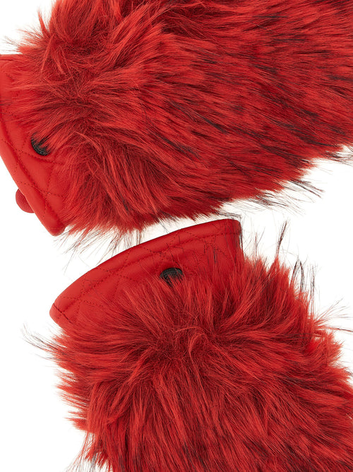 GOLDBERGH Red Goatskin Gloves