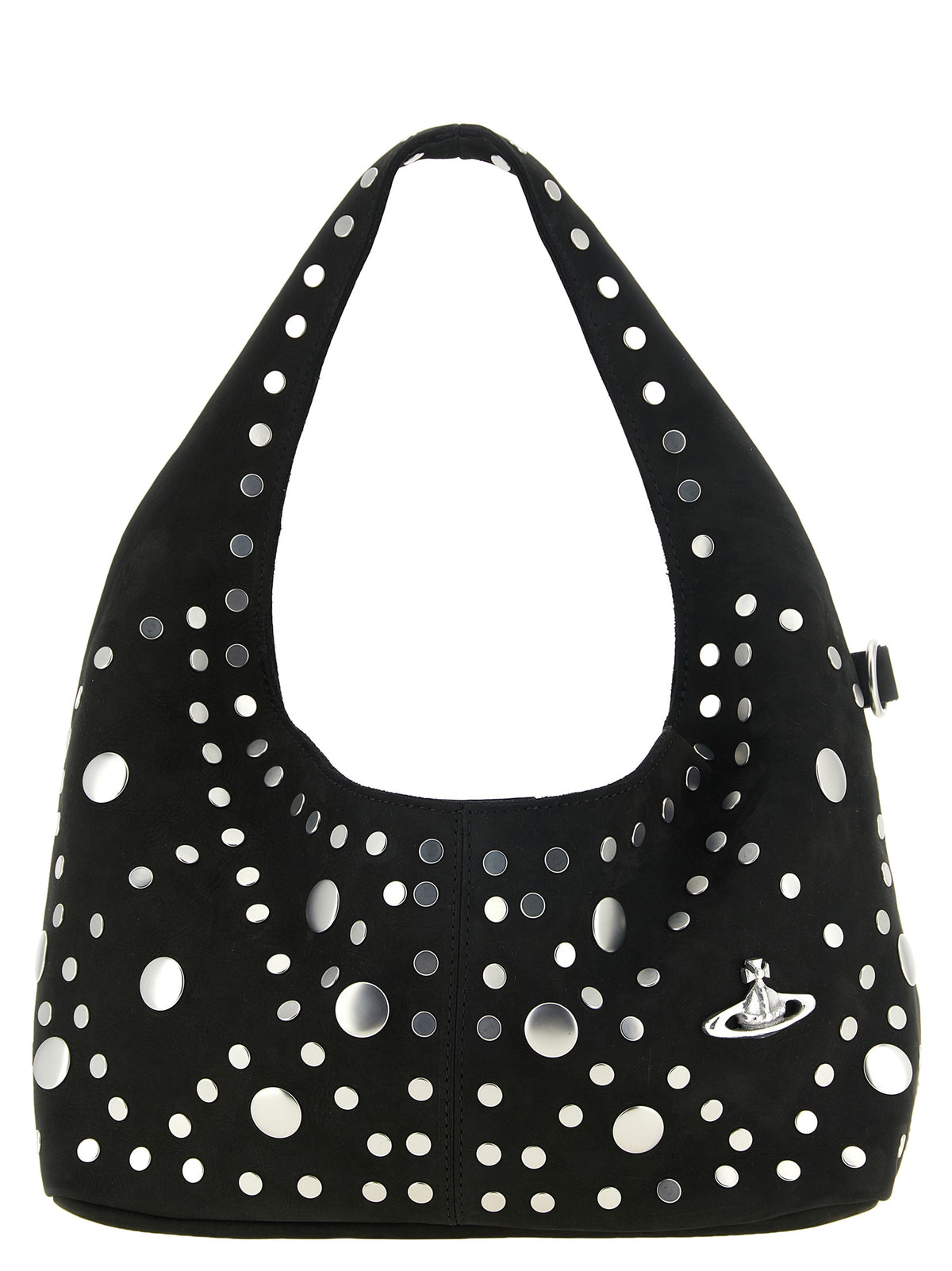 Vivienne Westwood Black Cowhide Shoulder Bag