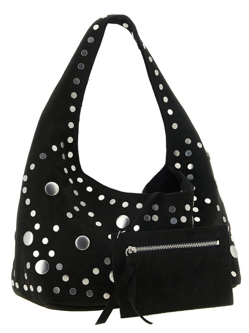Vivienne Westwood Black Cowhide Shoulder Bag