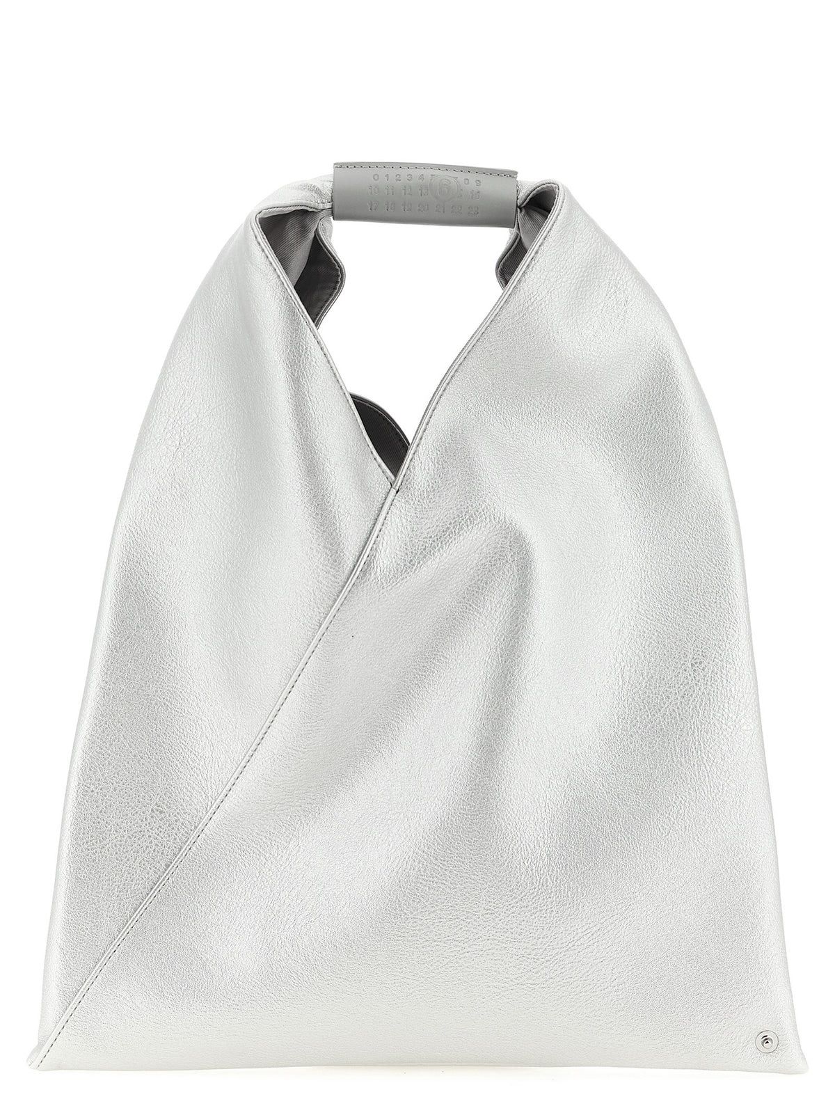 MM6 Maison Margiela Silver Polyethylene Handbag