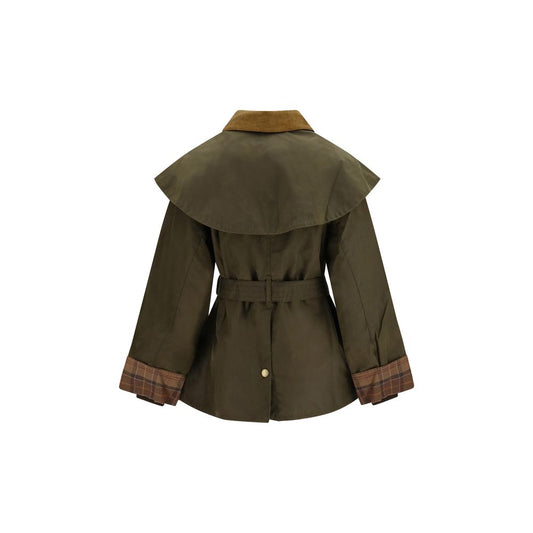 Barbour Bicolor Cotton Full-Length Jacket