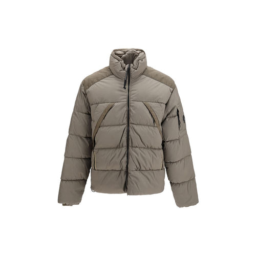 C.P. Company Gray Polyamide Full-Length Jacket