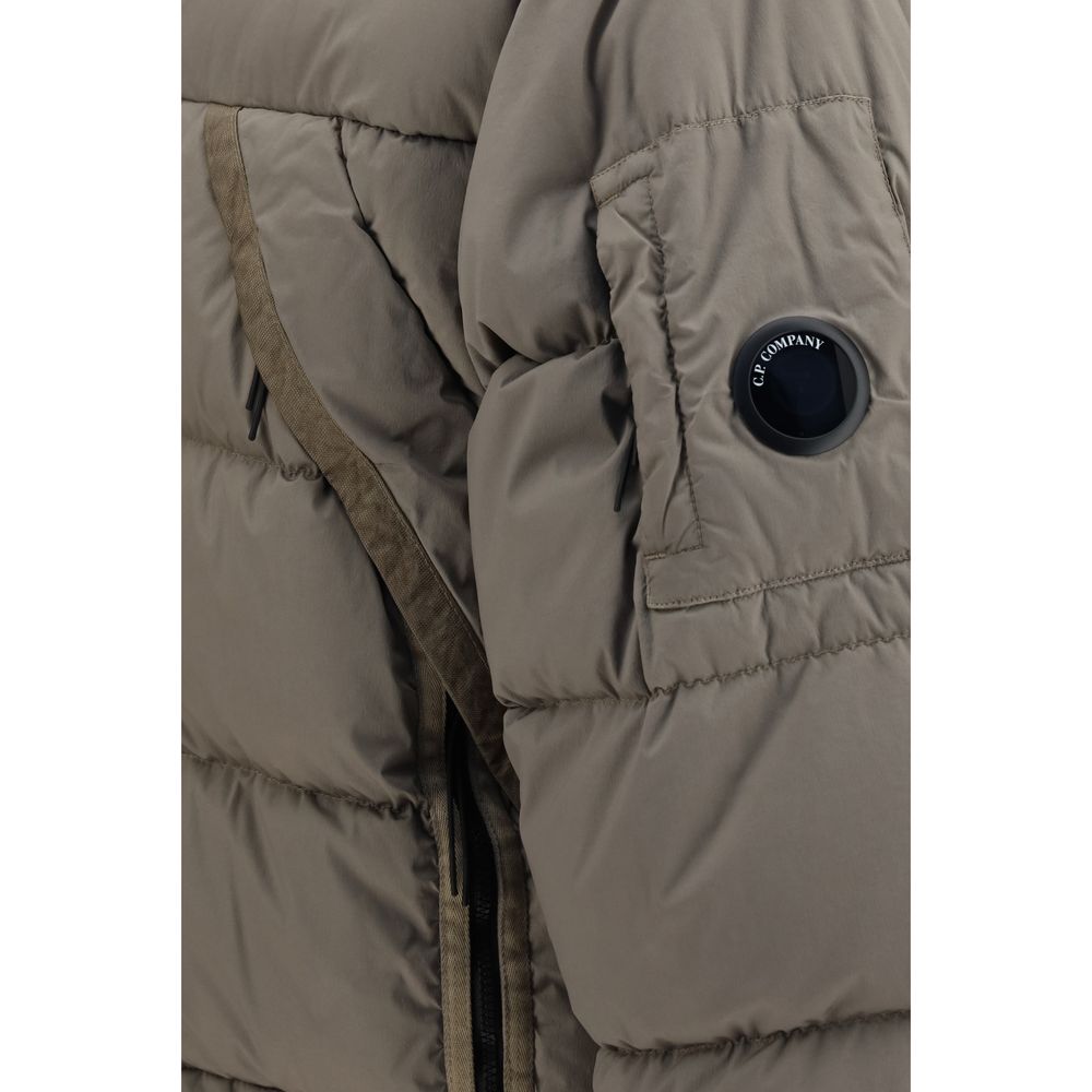 C.P. Company Gray Polyamide Full-Length Jacket