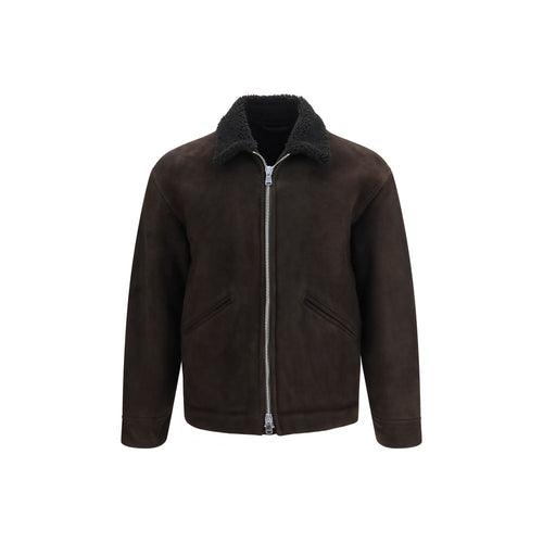 Valstar Brown Lamb Ovis Aries Leather Jacket