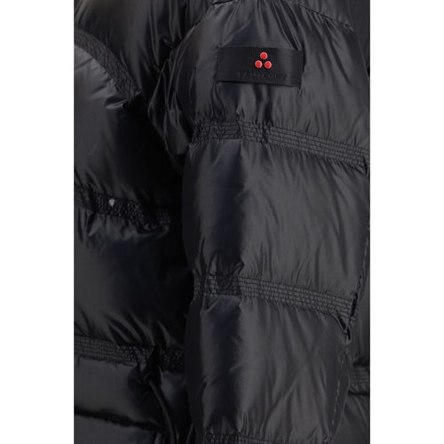 Peuterey Black Polyamide Full-Length Jacket