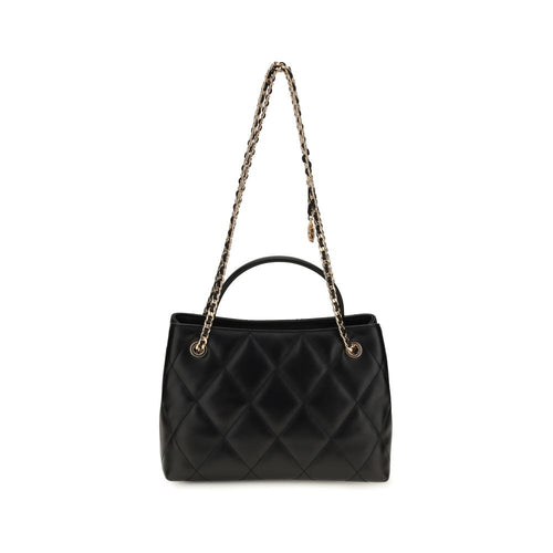 Tory Burch Black Calf Leather Shoulder Bag