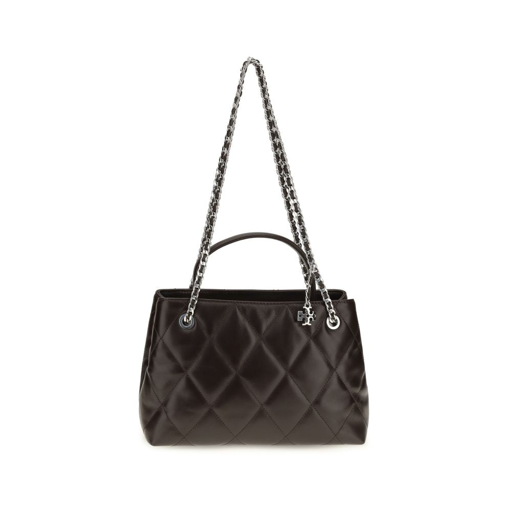 Tory Burch Brown Calf Leather Shoulder Bag