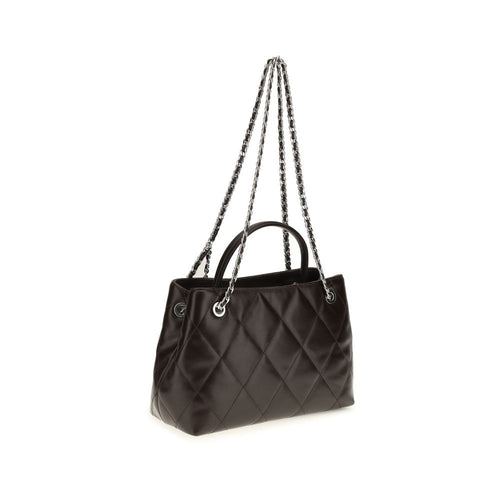 Tory Burch Brown Calf Leather Shoulder Bag