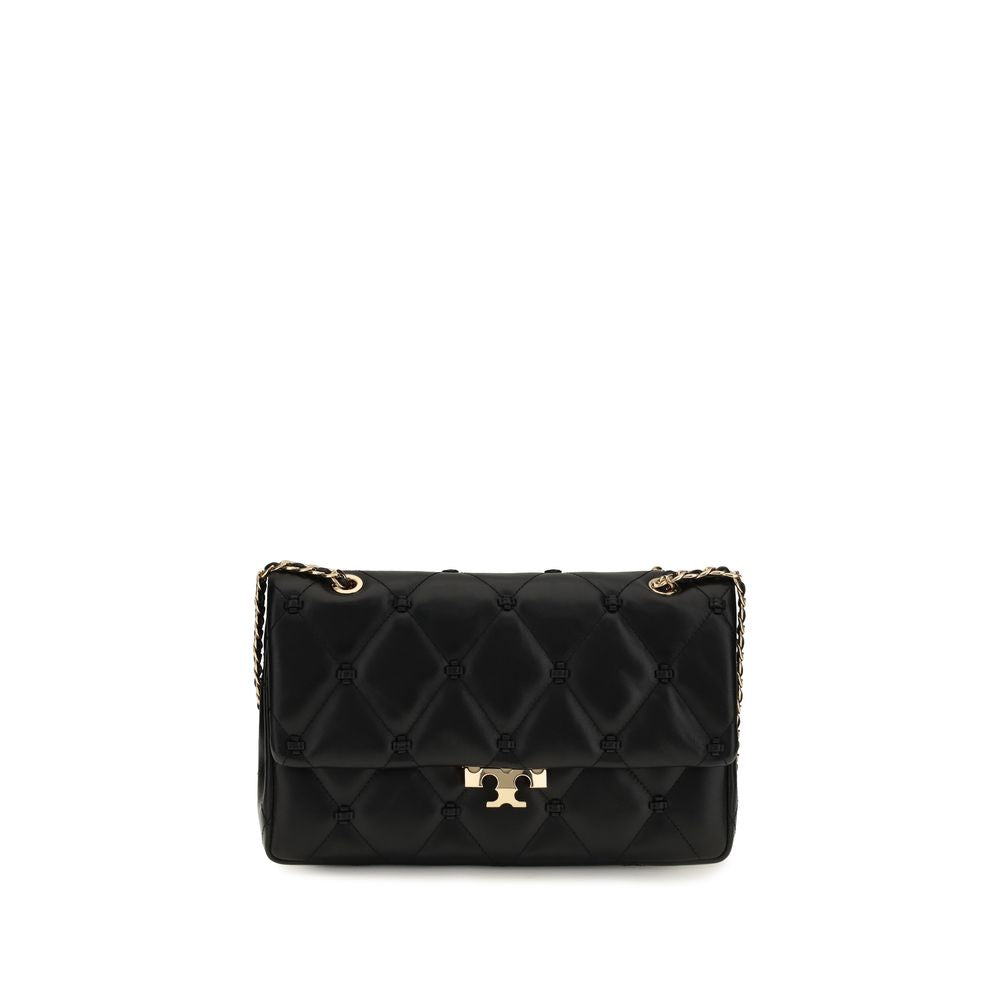 Tory Burch Black Lamb Shoulder Bag
