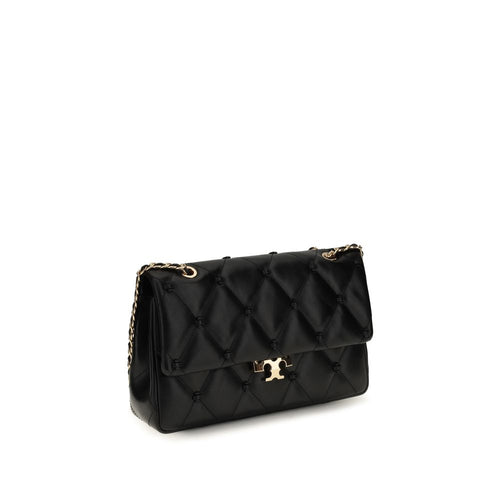 Tory Burch Black Lamb Shoulder Bag