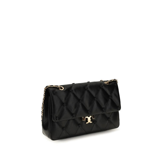 Tory Burch Black Lamb Shoulder Bag
