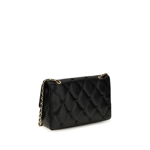 Tory Burch Black Lamb Shoulder Bag
