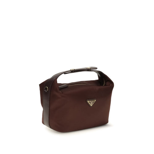 Prada Bordeaux Recycled Polyamide Handbag