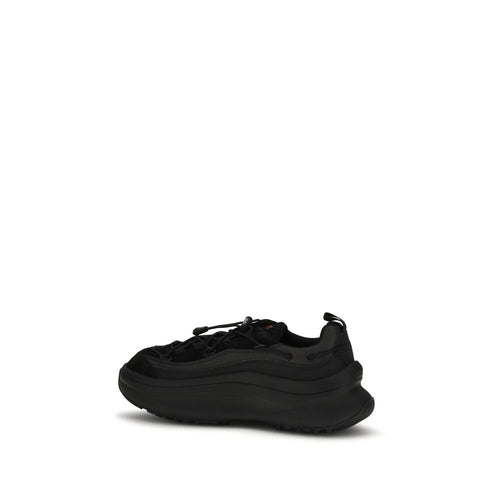 Moon Boot Black Polyester Athletic Sneakers