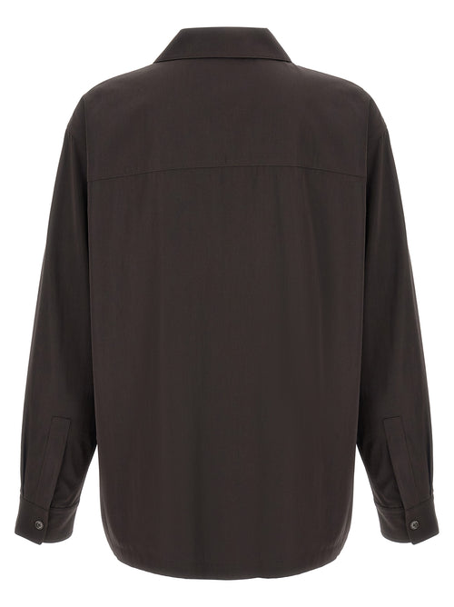 Lemaire Brown Wool Blouse