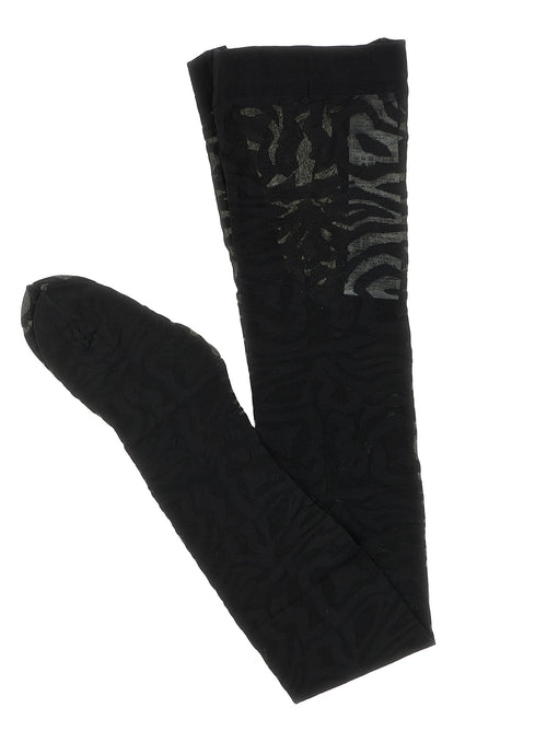 Emilio Pucci Black Polyamide Socks