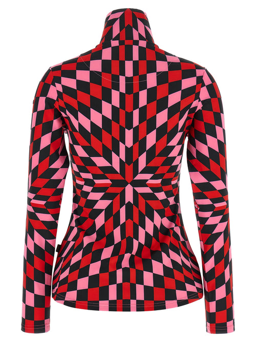 GOLDBERGH Red Polyester Cardigan