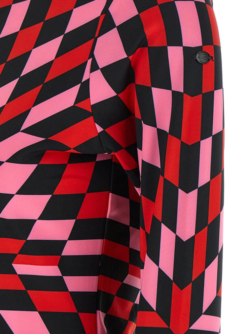 GOLDBERGH Red Polyester Cardigan