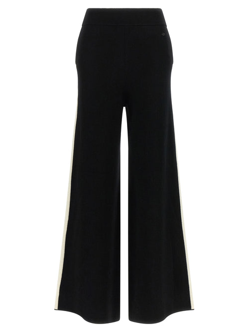 GOLDBERGH Black Merino Wool Casual Pants