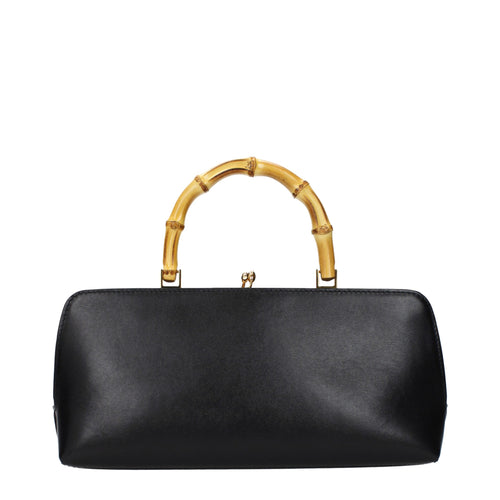 Jil Sander Black Leather Handbag