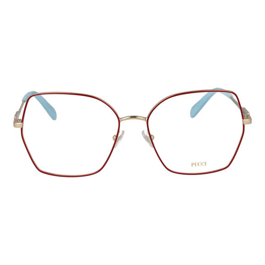 Emilio Pucci Red Metal Glasses (Frames)