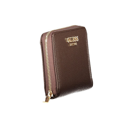 Guess Jeans Brown Polyurethane Women's Wallet