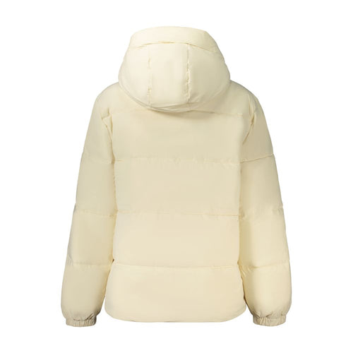 Guess Jeans Cream Polyester Women's Jacket